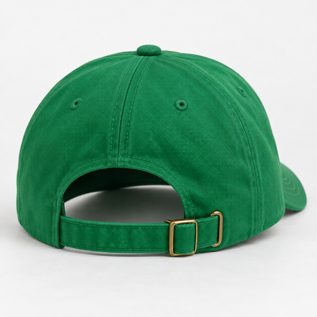 Gucci Dad Baseball Cap Hat in Kelly Green — back view