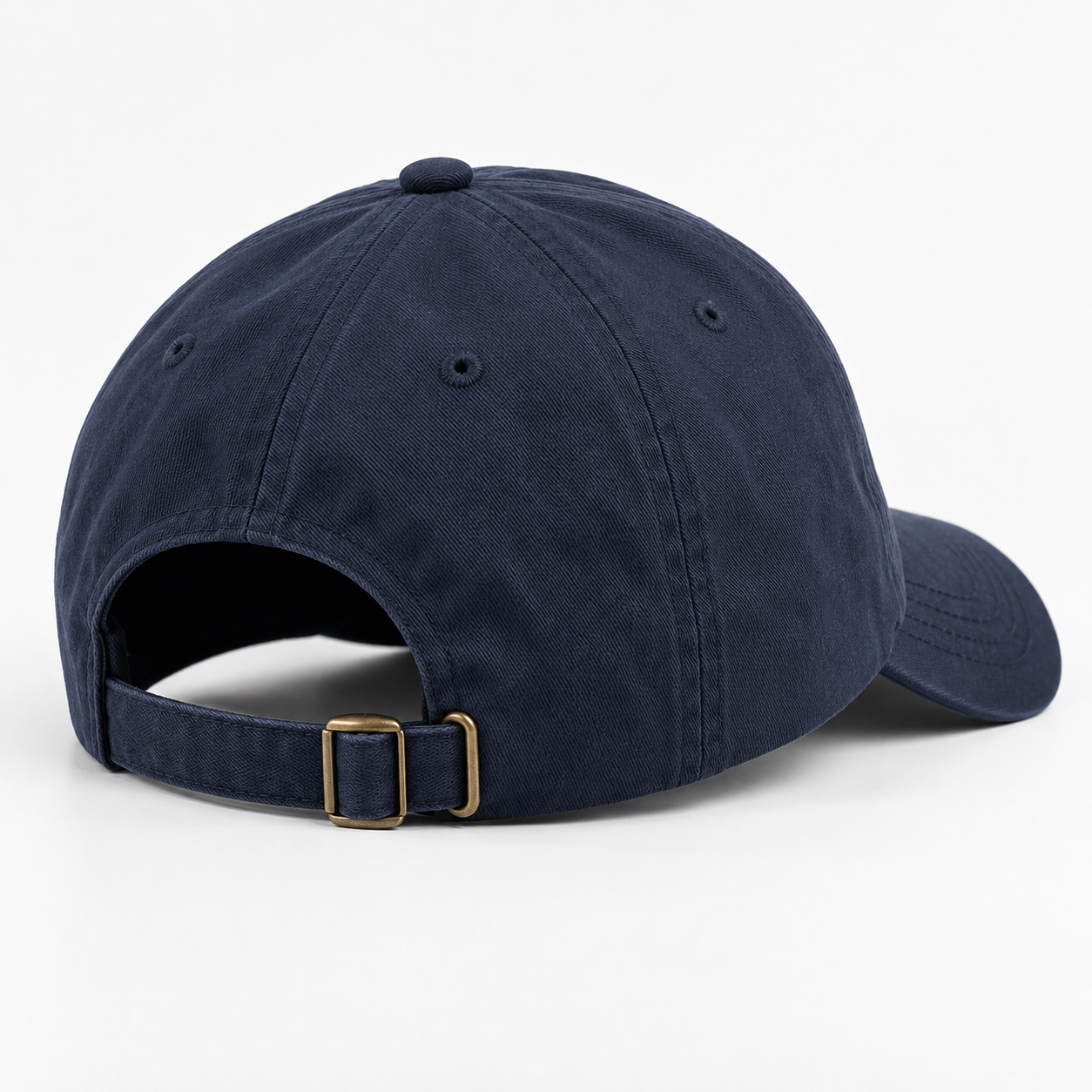 Gucci Dad Baseball Cap Hat in Navy — back view