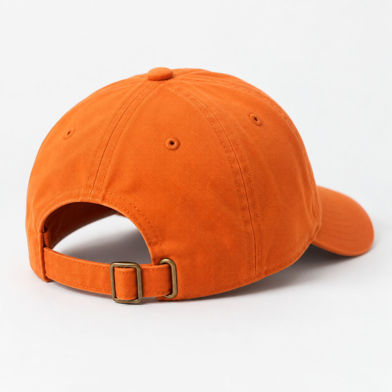 Gucci Dad Baseball Cap Hat in Orange — back view
