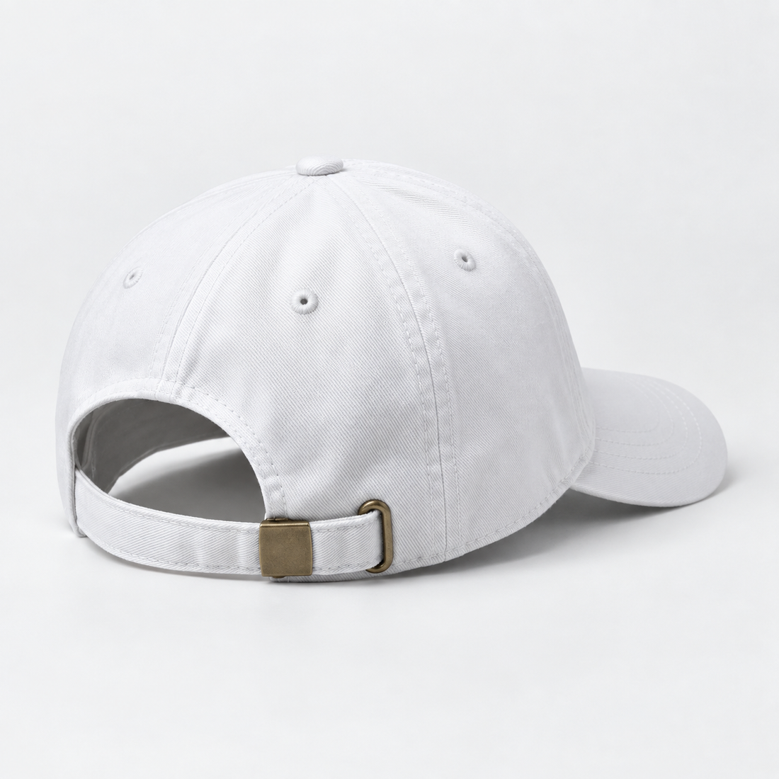 Gucci Dad Baseball Cap Hat in White — back view
