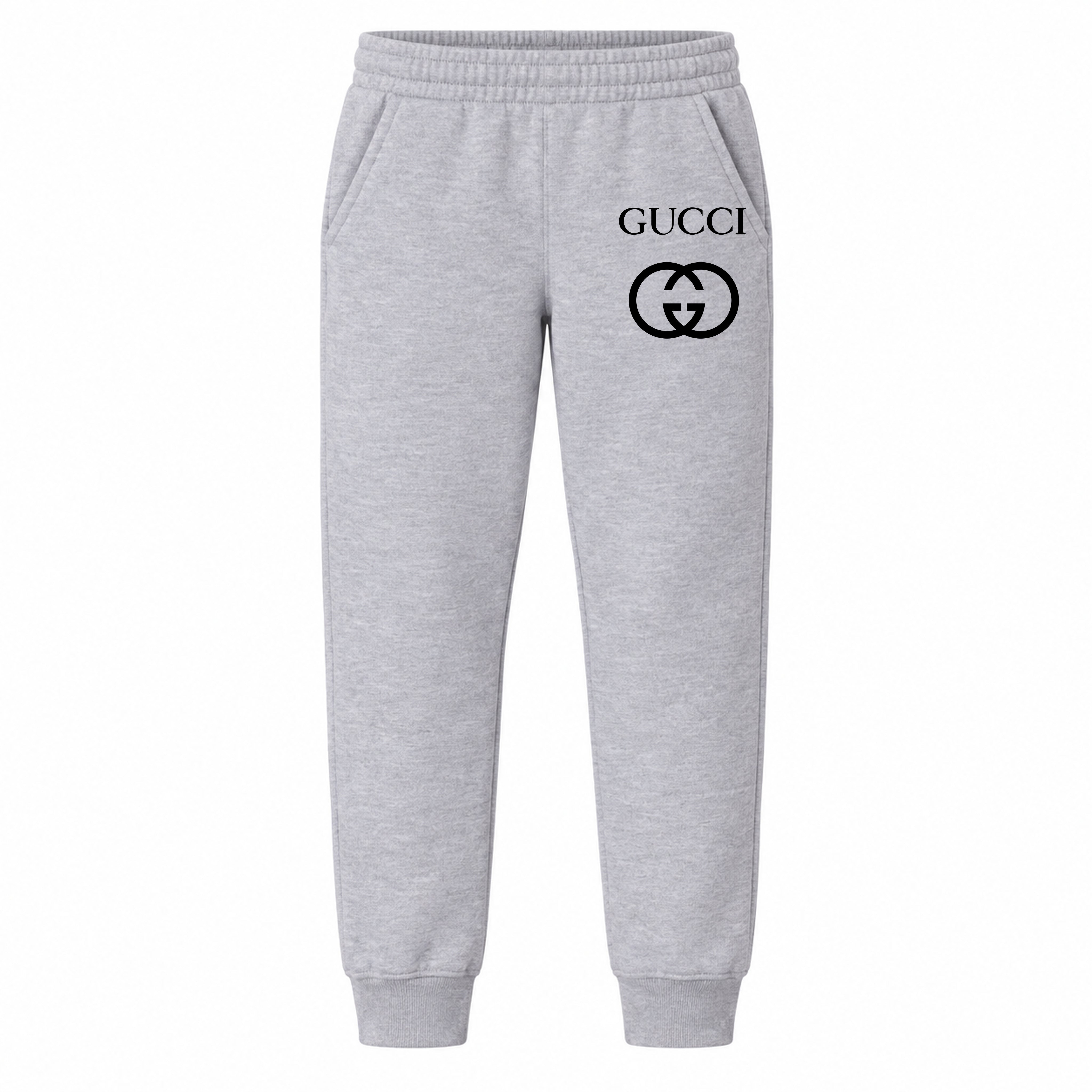 Gucci youth jogger sweatpants, Grey, Youth Large ages 10–12