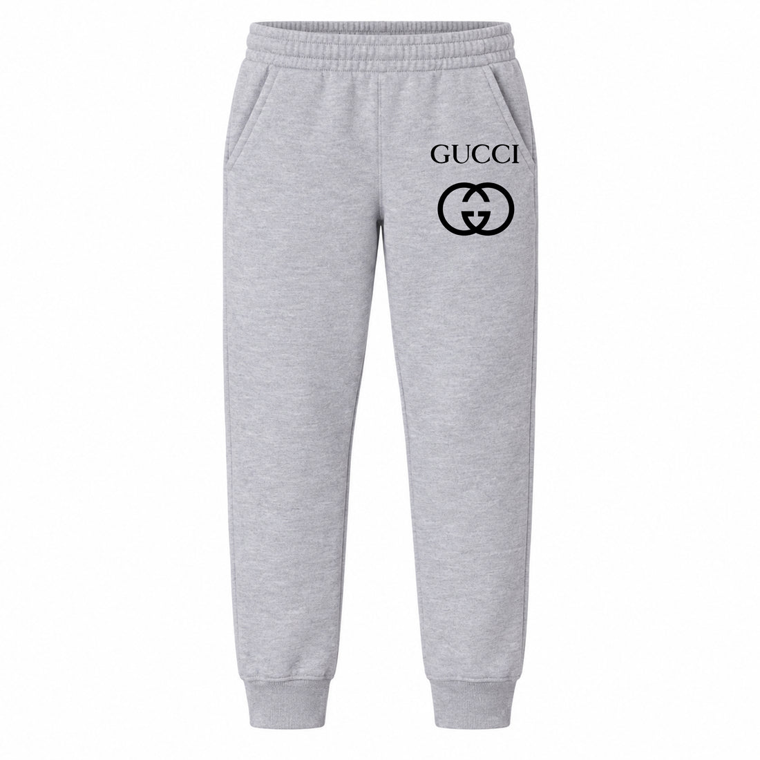 Gucci youth jogger sweatpants, Grey, Youth Large ages 10–12