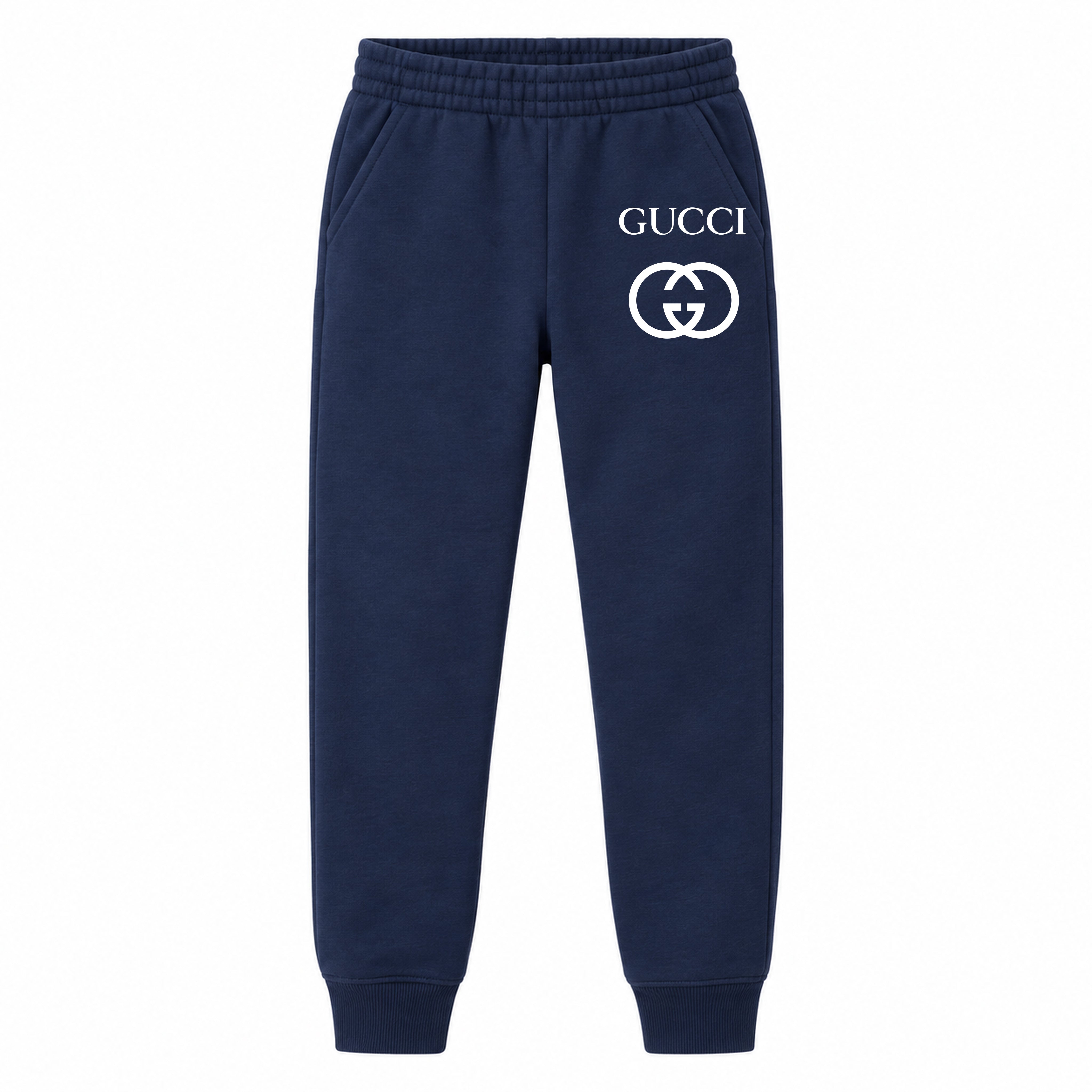 Gucci youth jogger sweatpants, Navy Blue, Youth Large ages 10–12