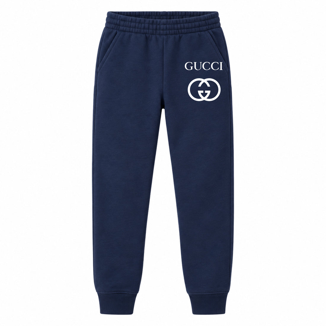 Gucci youth jogger sweatpants, Navy Blue, Youth Large ages 10–12