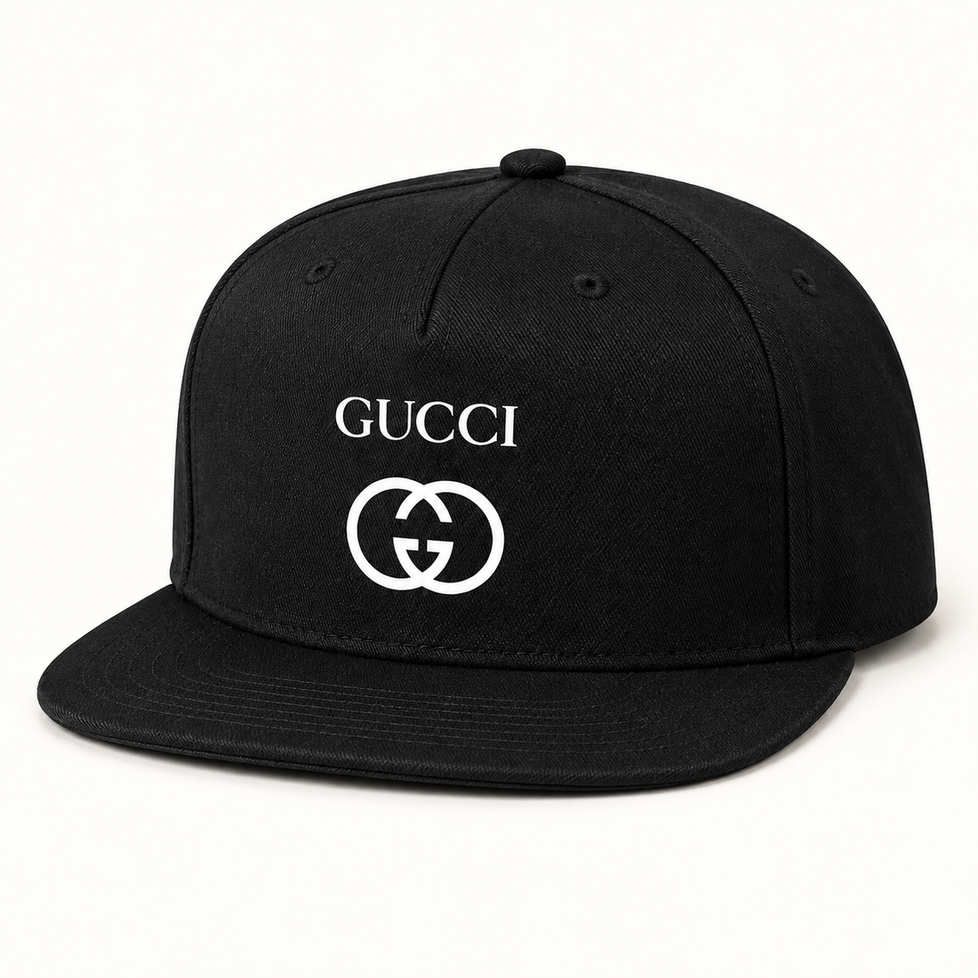 Gucci Snapback Hat | Color: Black | Image 1