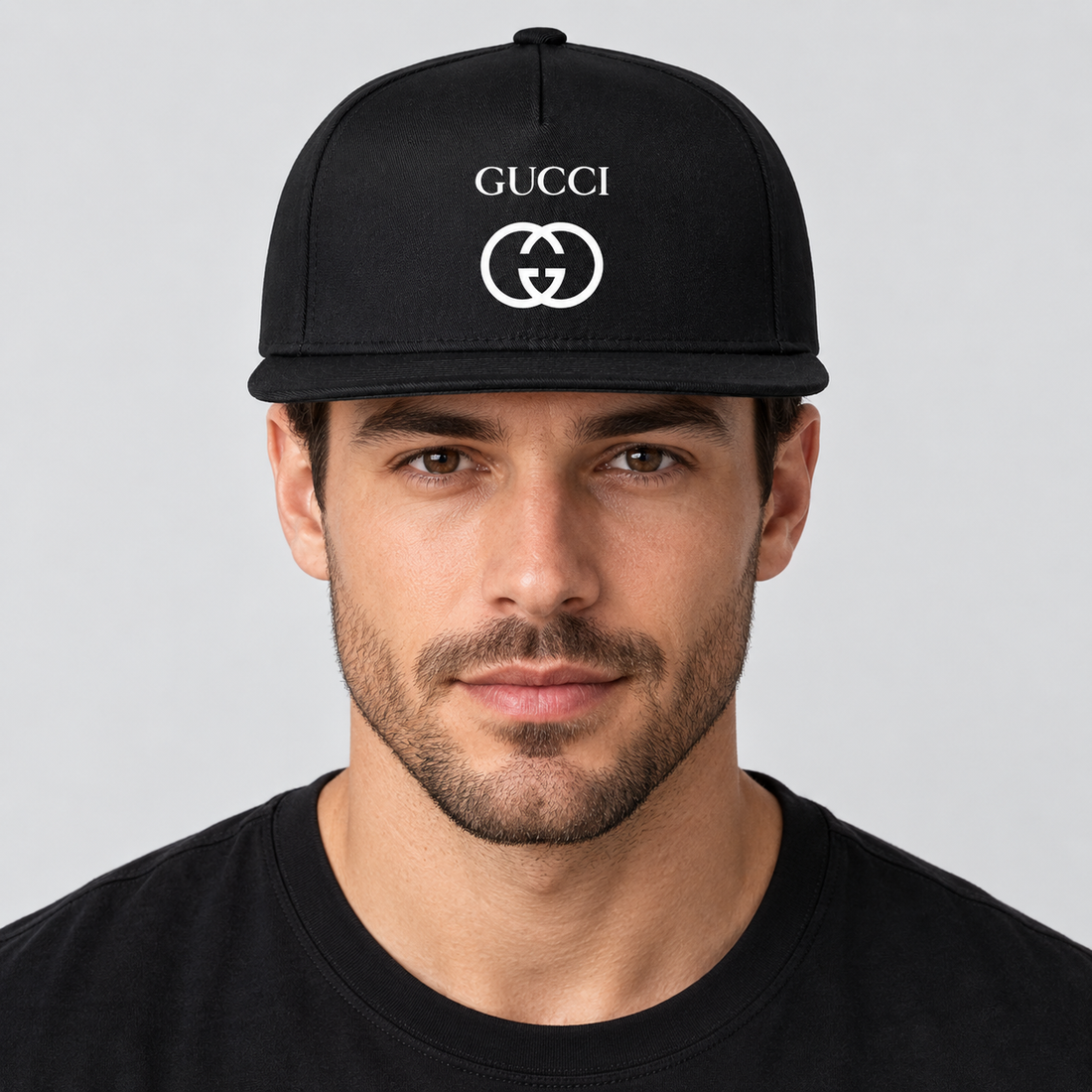 Gucci Snapback Hat | Color: Black | Image 2