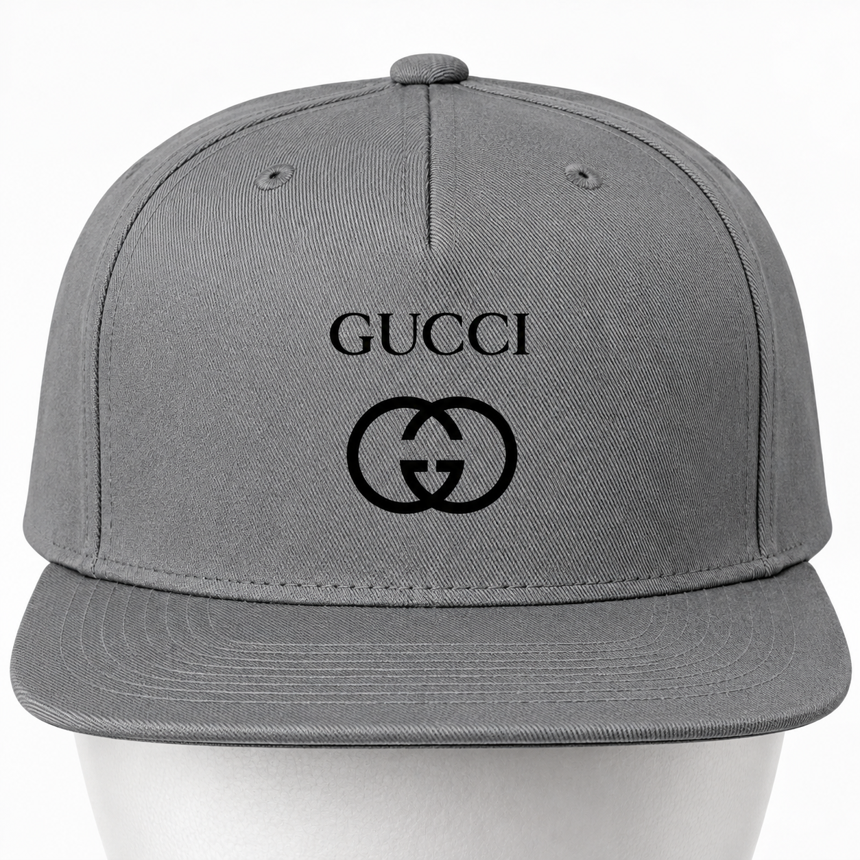 Gucci Snapback Hat | Color: Grey | Image 5