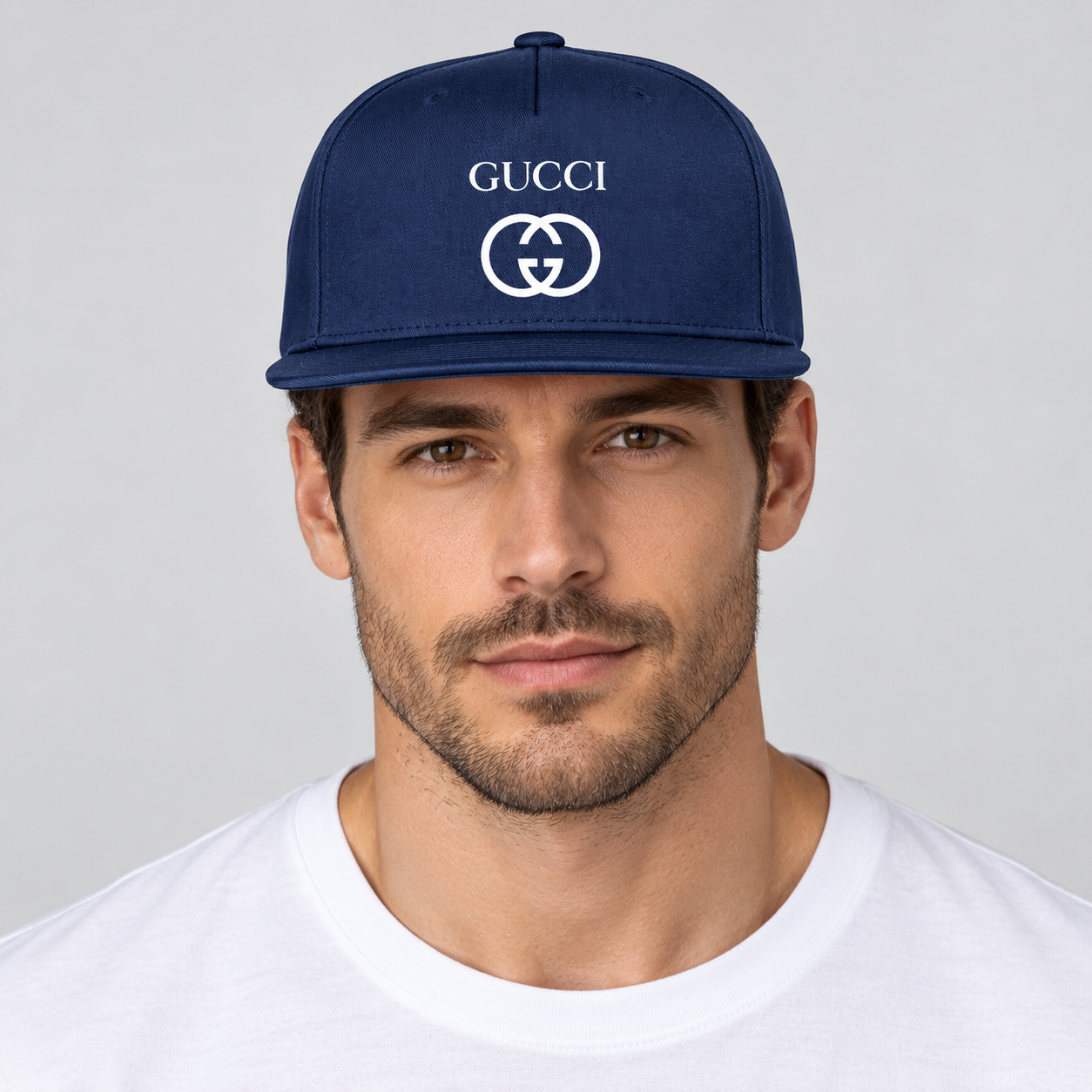 Gucci Snapback Hat | Color: Navy | Image 2