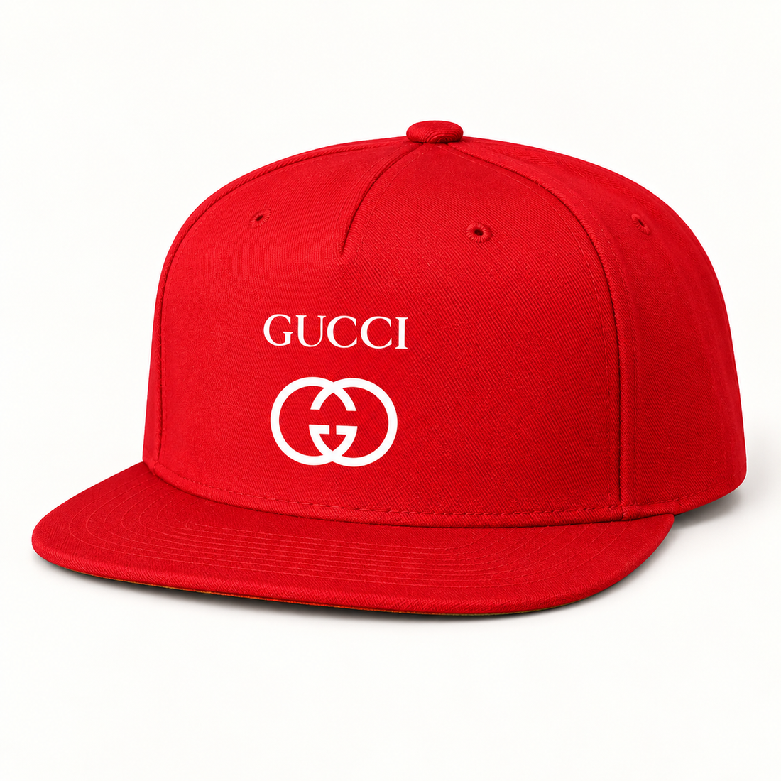 Gucci Snapback Hat | Color: Red | Image 1