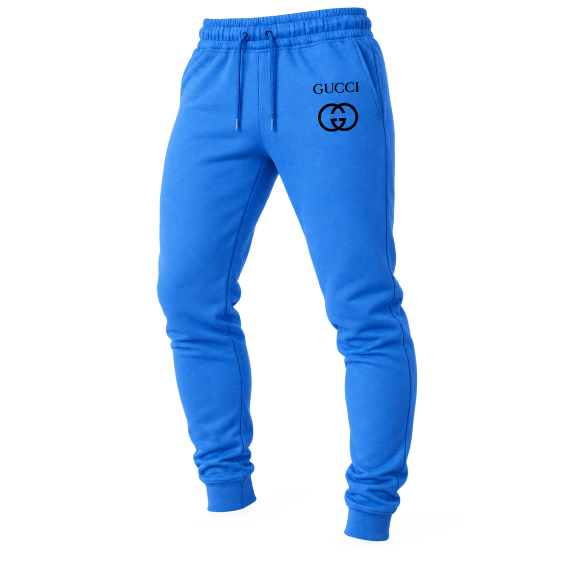 Men's Gucci Sweatpants - Azure - Image 4