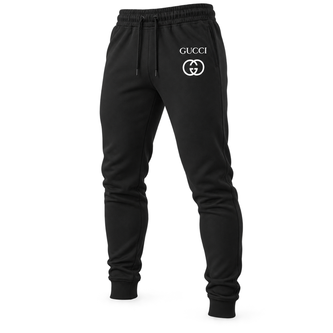Men's Gucci Sweatpants - Black - Image 4