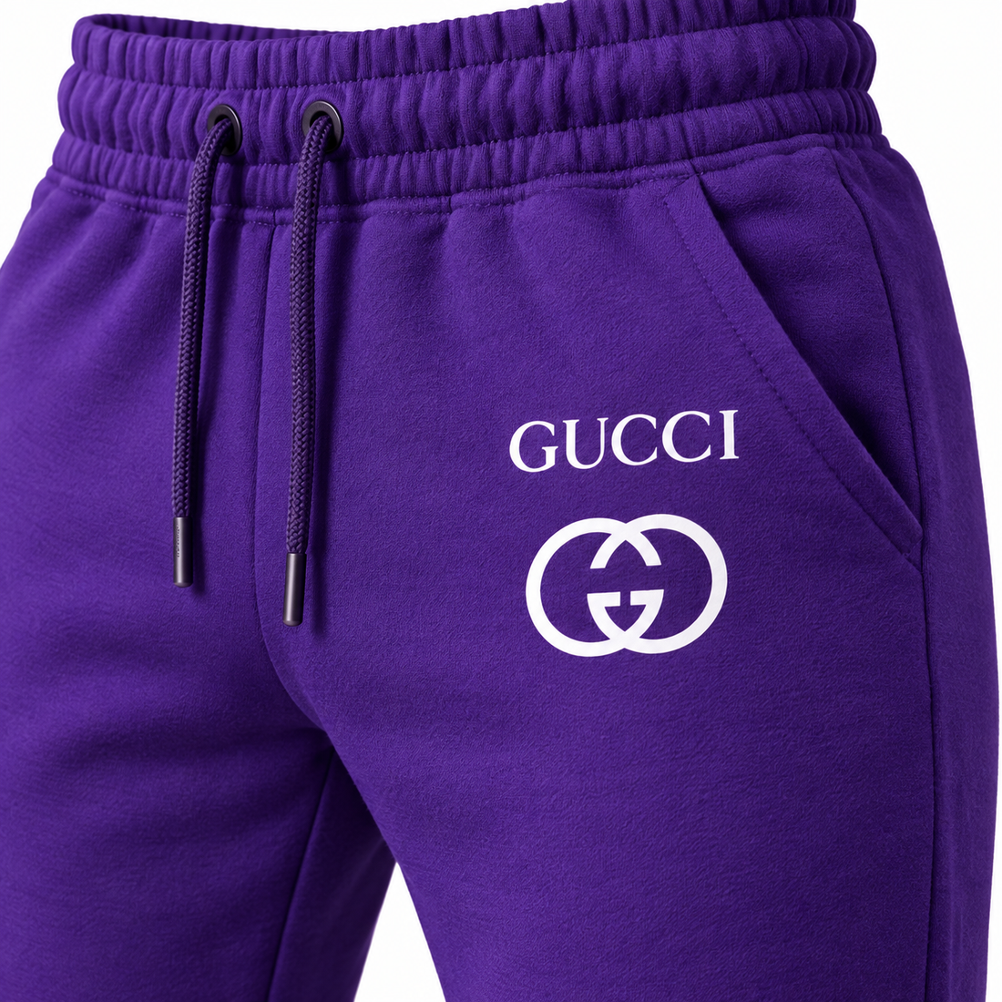 Men's Gucci Sweatpants - Purple - Image 3