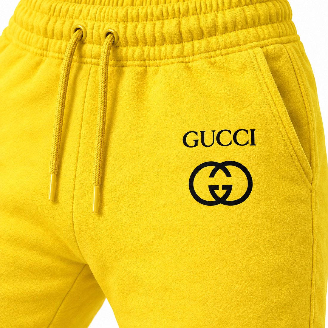 Men's Gucci Sweatpants - Yellow - Image 3