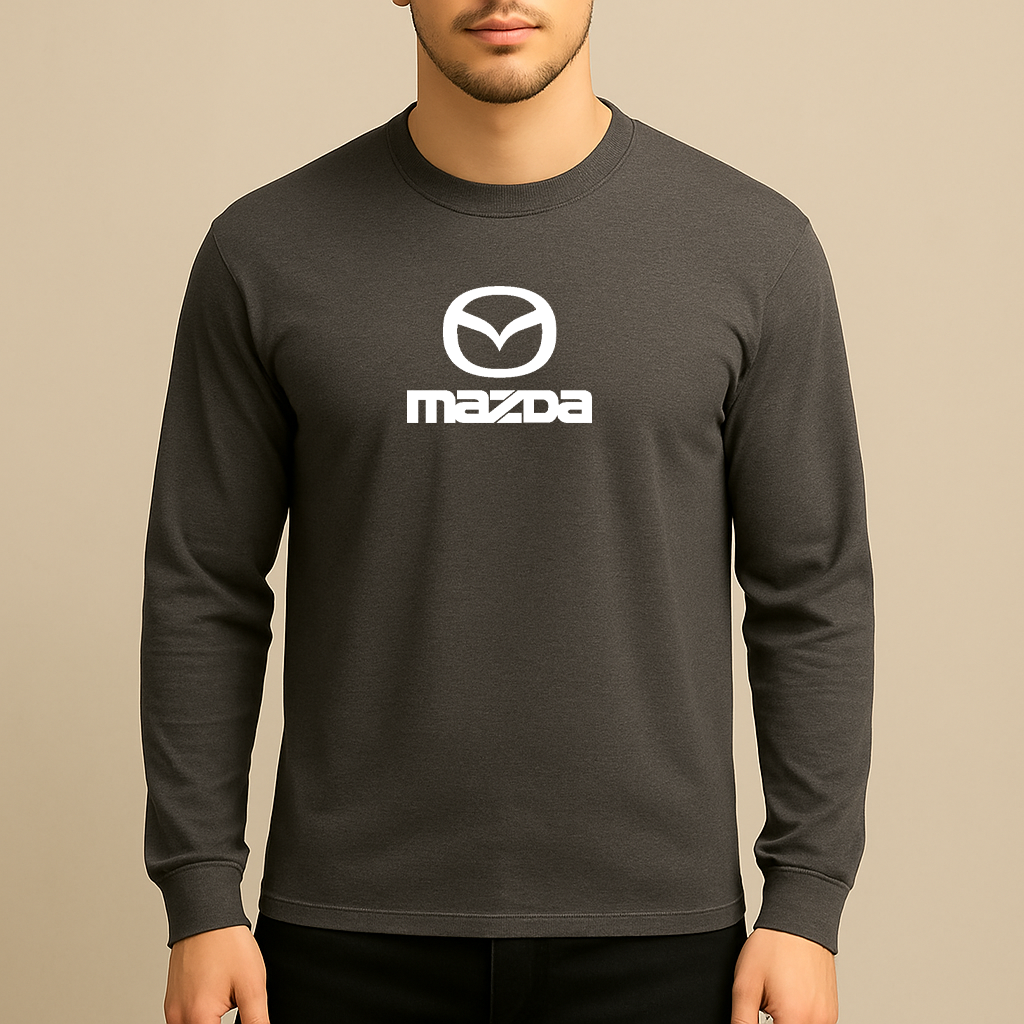 Men’s Mazda Car Long Sleeve T-Shirt