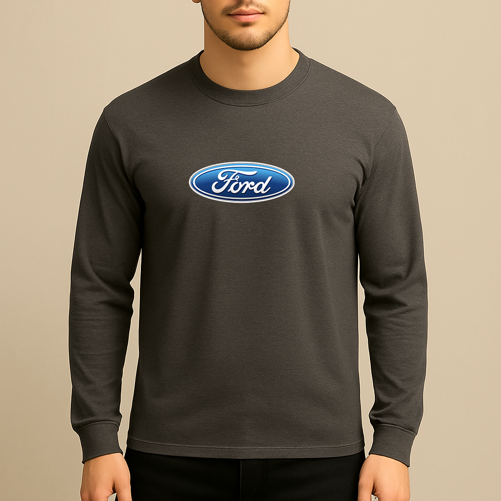 Men’s Ford Car Long Sleeve T-Shirt