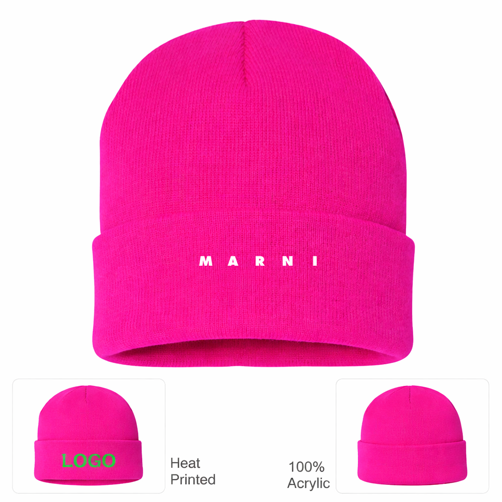 Marni Cuffed Beanie Hat