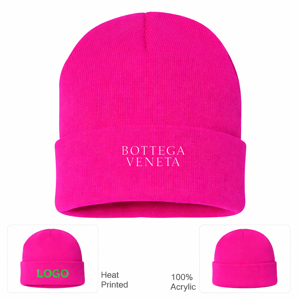Bottega Veneta Cuffed Beanie Hat