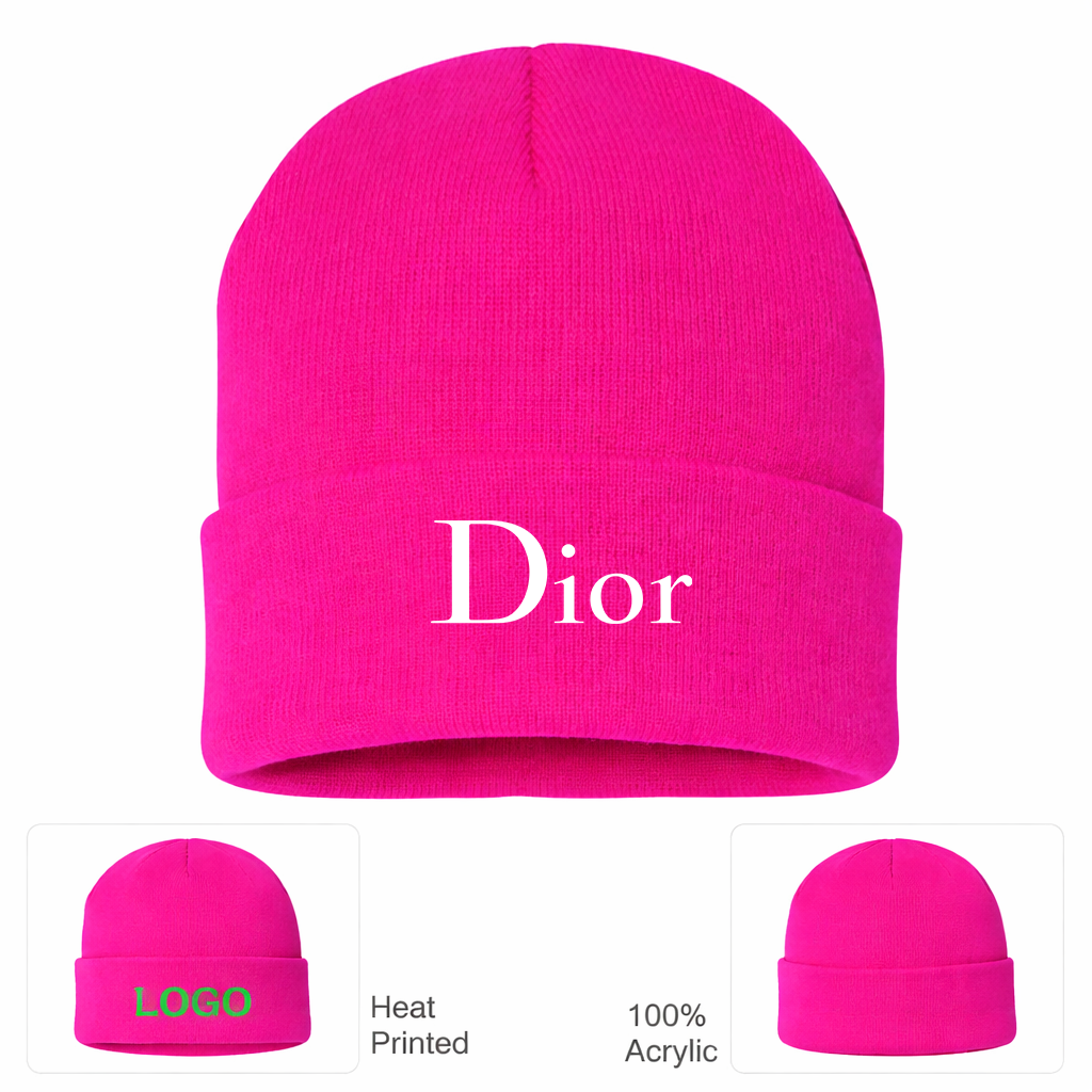 Dior Cuffed Beanie Hat