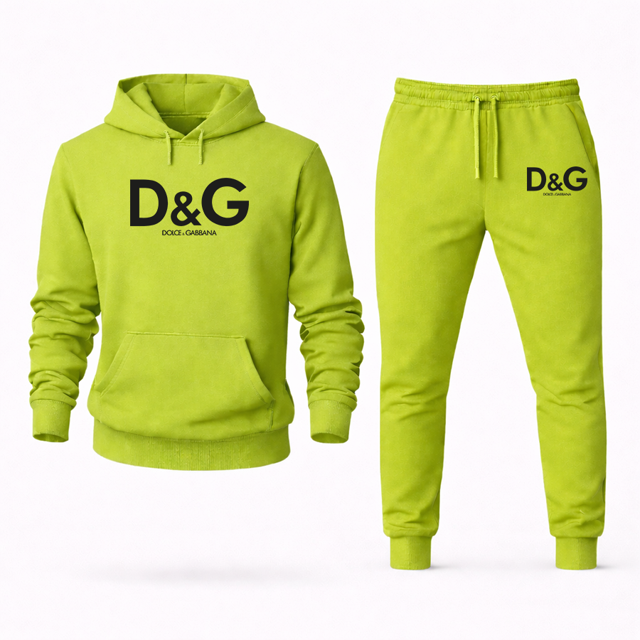 Men's Dolce and Gabbana Hoodie Joggers Set