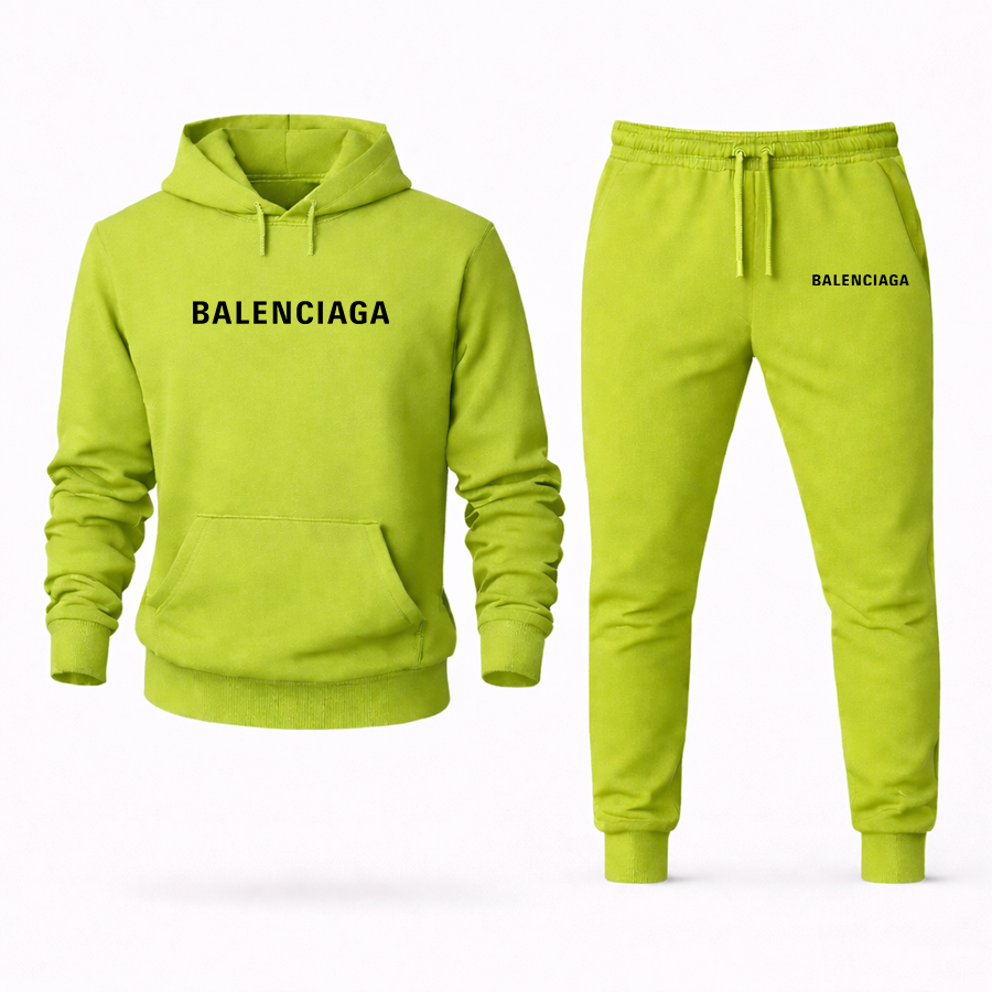 Men's Balenciaga Hoodie Joggers Set