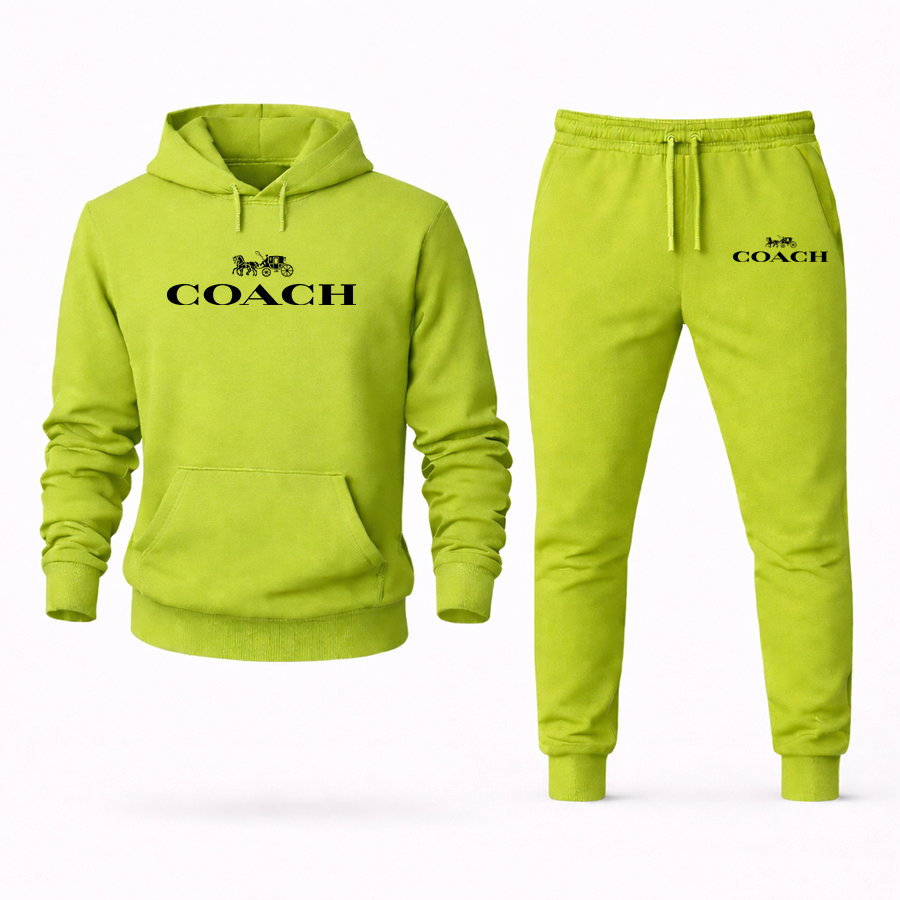 Men's Coach Hoodie Joggers Set