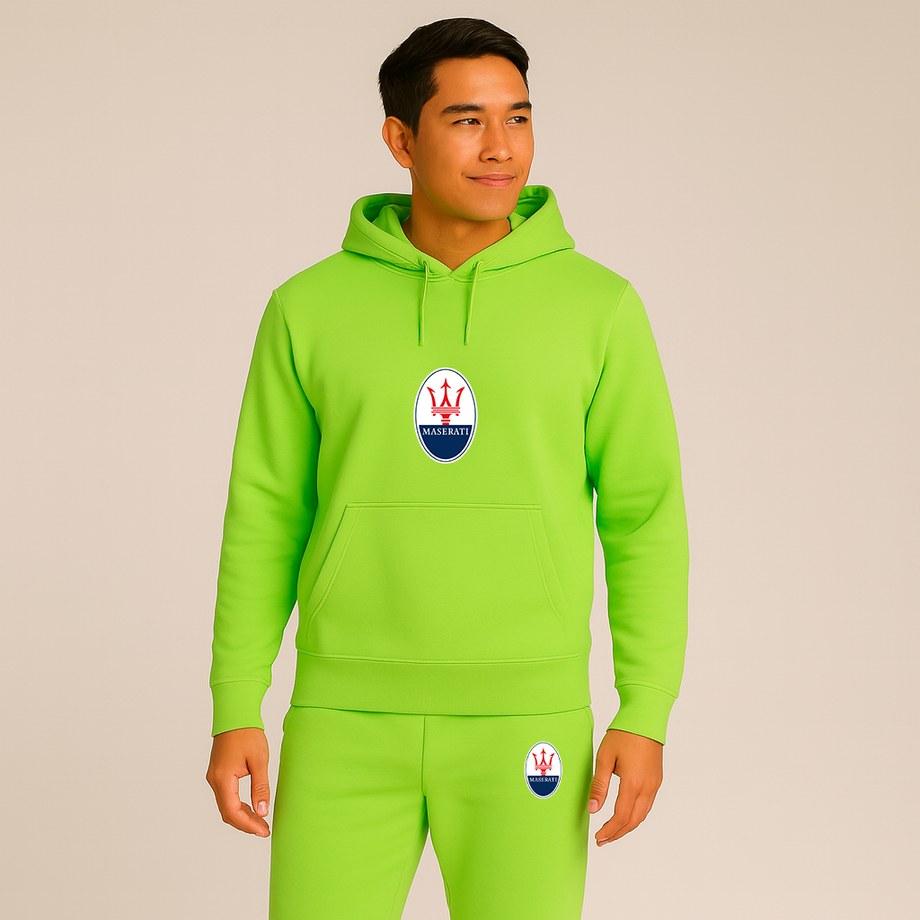 Men’s Maserati Car Hoodie Joggers Set