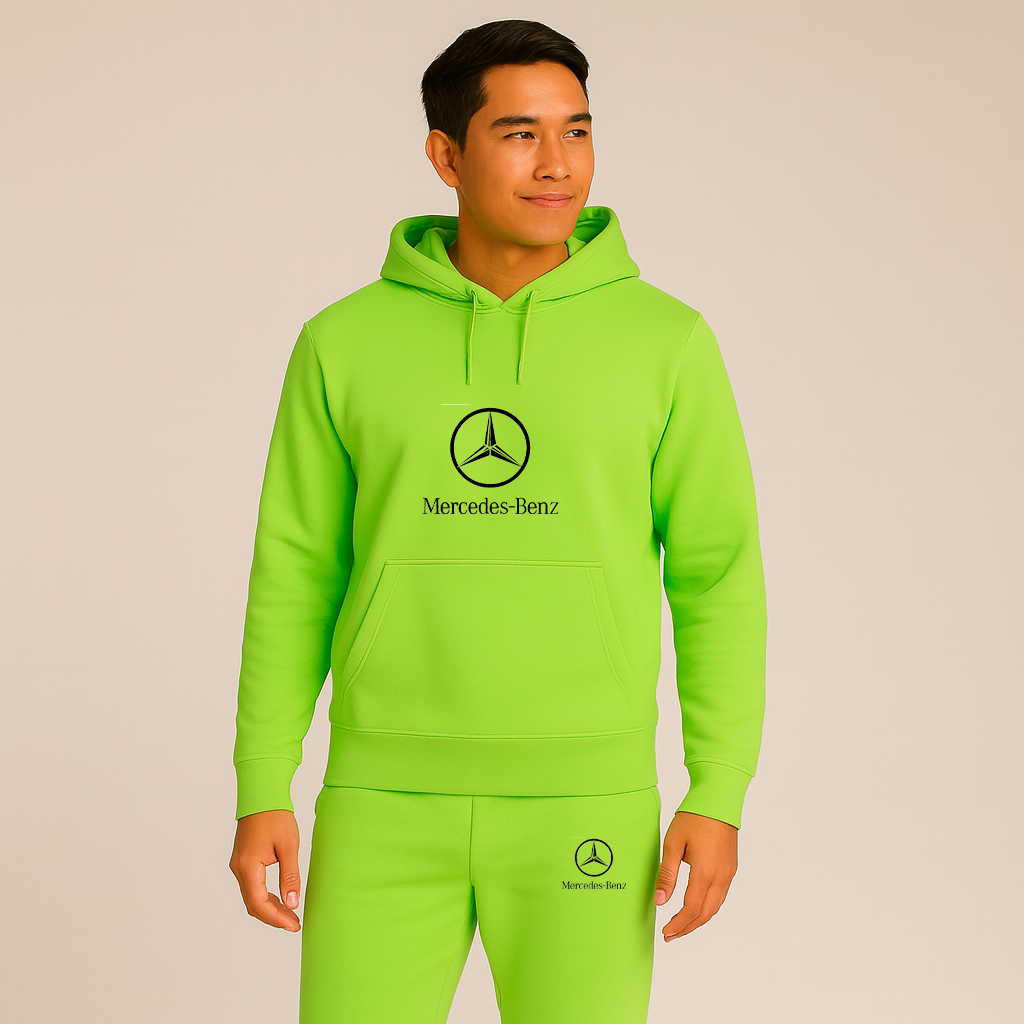 Men’s Mercedes-Benz Luxury Car Hoodie Joggers Set
