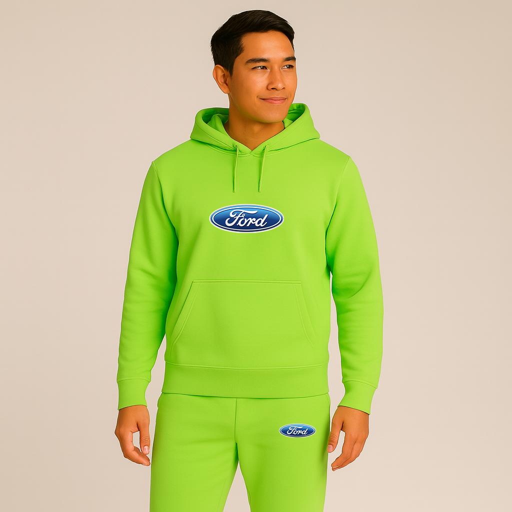 Men’s Ford Car Hoodie Joggers Set