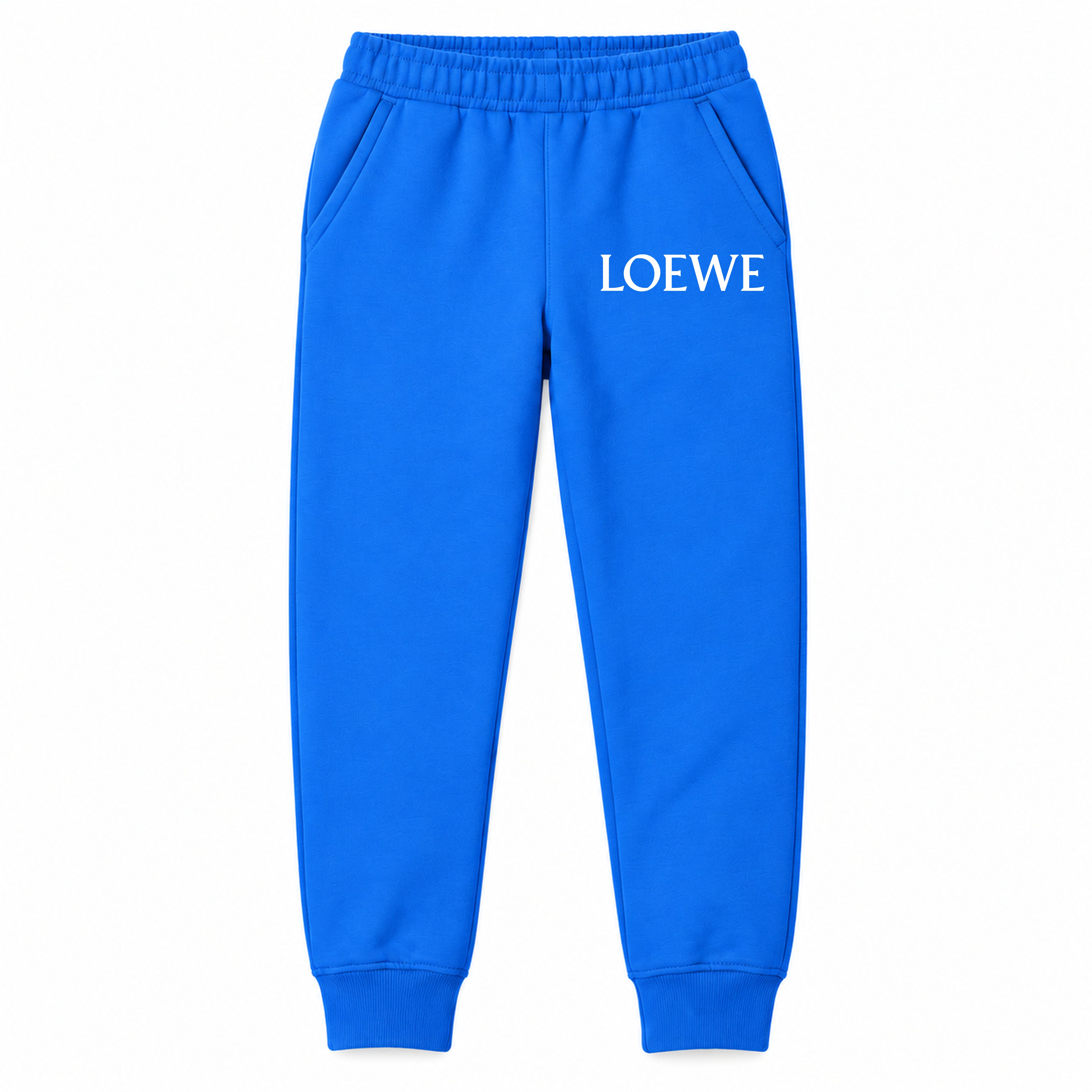 Loewe youth jogger sweatpants, Blue, Youth Large ages 10–12