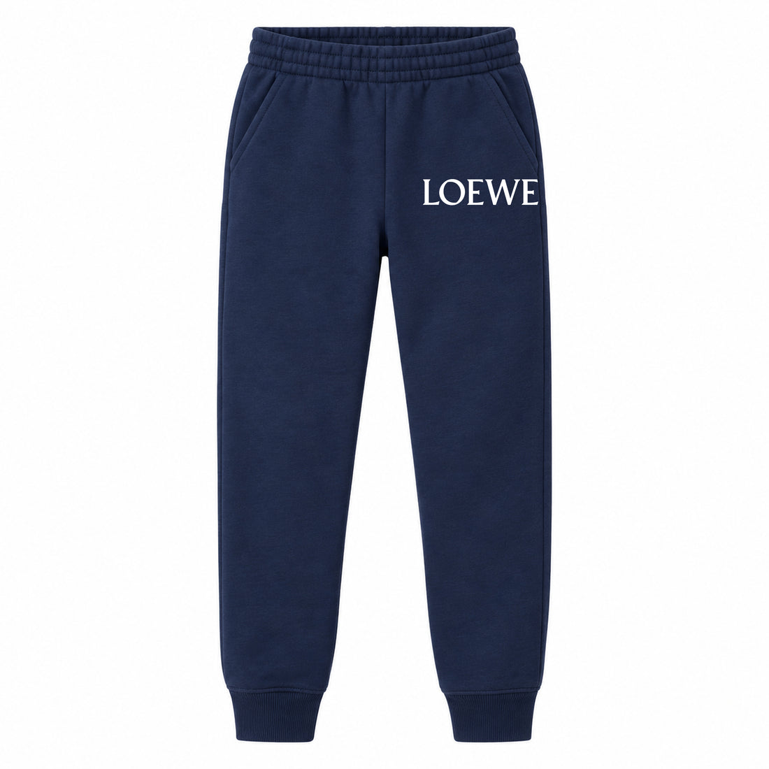 Loewe youth jogger sweatpants, Navy Blue, Youth Large ages 10–12