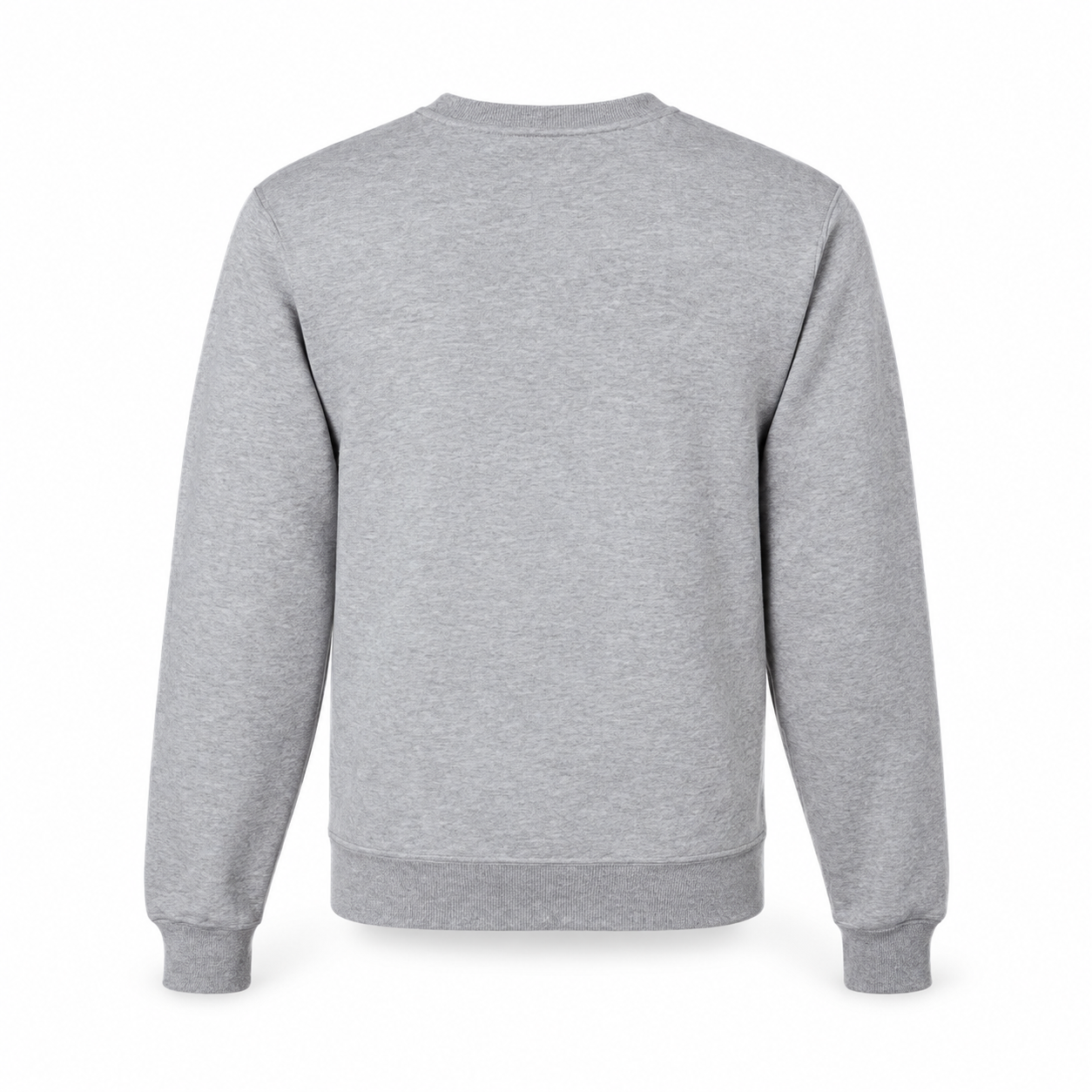 Men's Christian Louboutin Crewneck Sweatshirt grey rear view
