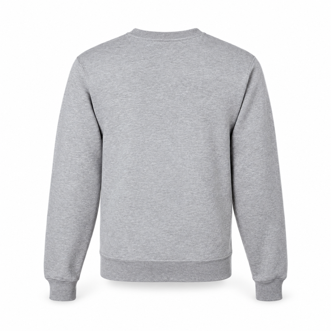 Men's Christian Louboutin Crewneck Sweatshirt grey rear view