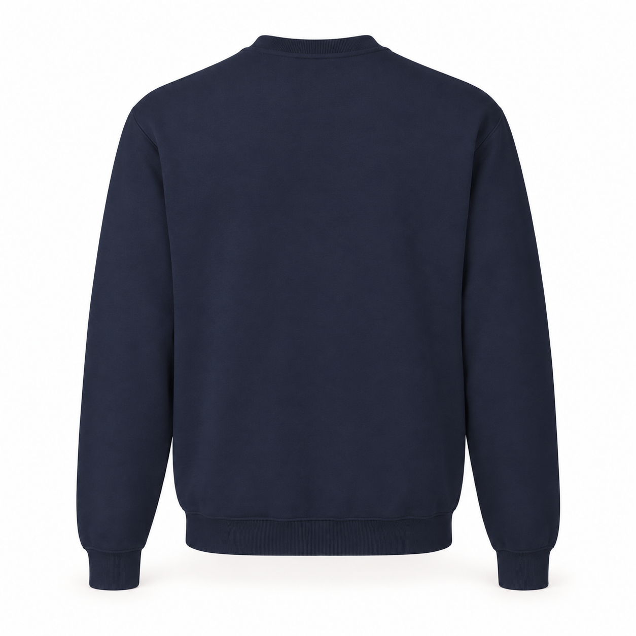 Men's Christian Louboutin Crewneck Sweatshirt navy rear view