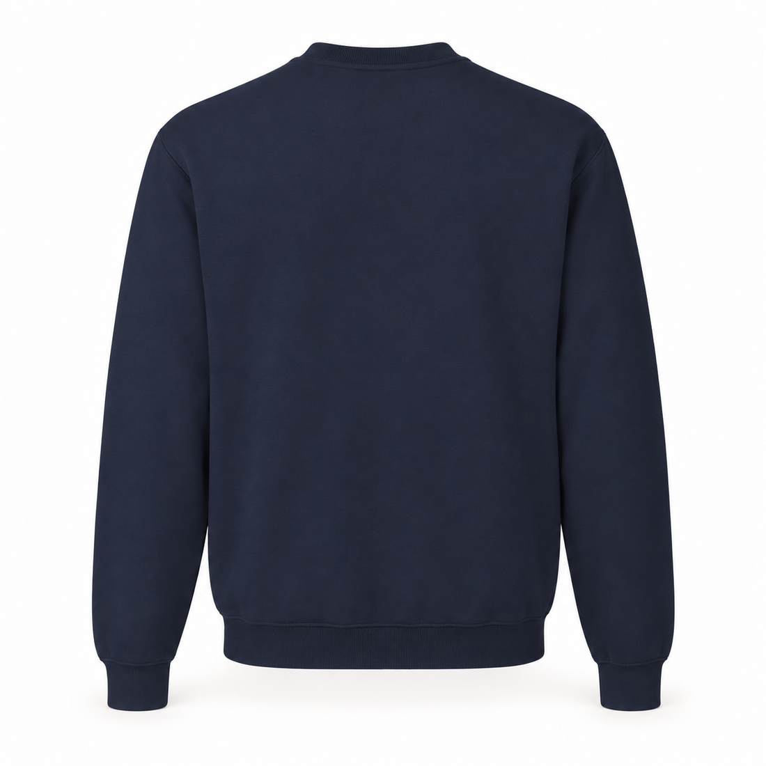 Men's Christian Louboutin Crewneck Sweatshirt navy rear view