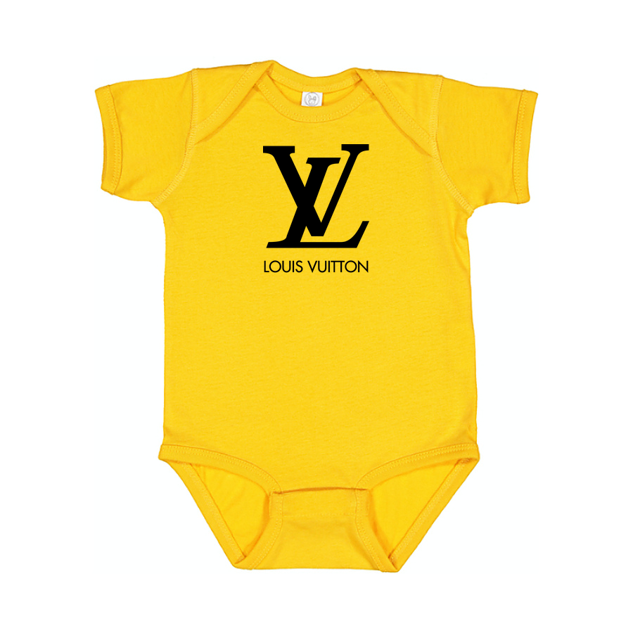 Louis Vuitton Baby Onesie Romper - Yellow