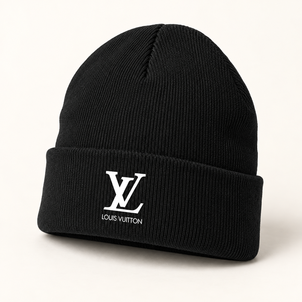 Louis Vuitton Beanie Hat | Color: Black | Image 1