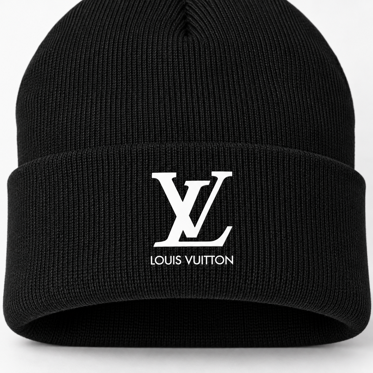Louis Vuitton Beanie Hat | Color: Black | Image 5