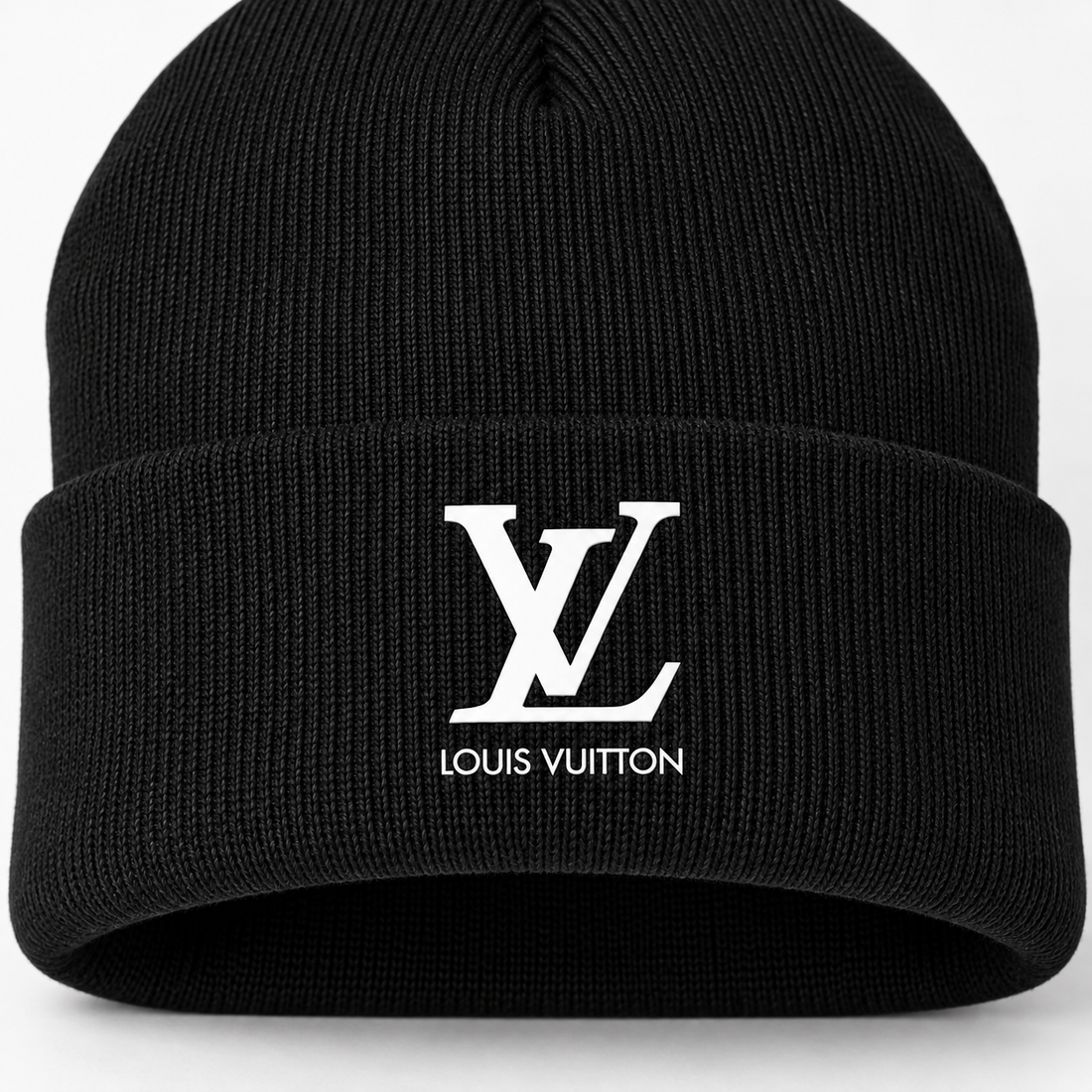 Louis Vuitton Beanie Hat | Color: Black | Image 5
