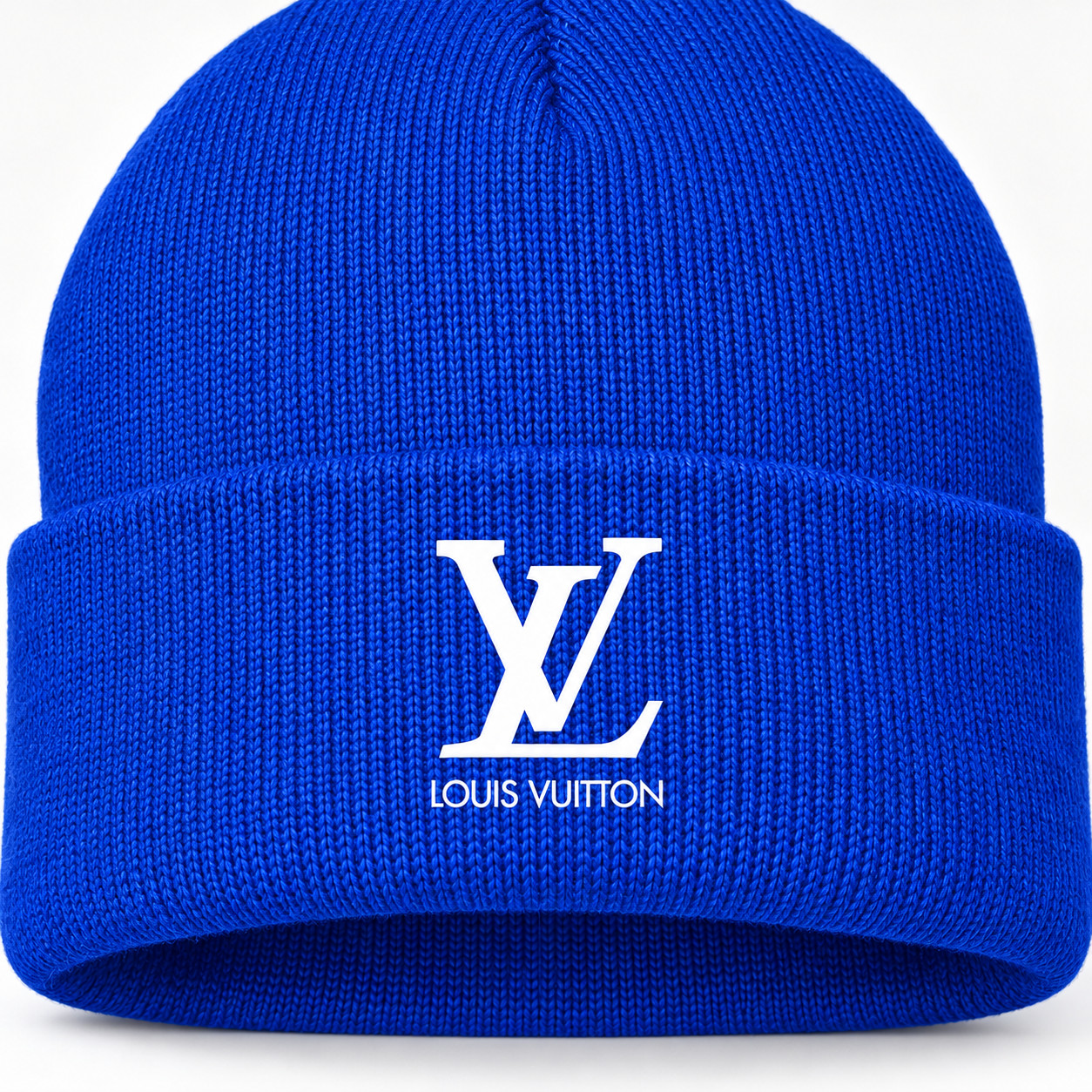 Louis Vuitton Beanie Hat | Color: Blue | Image 5