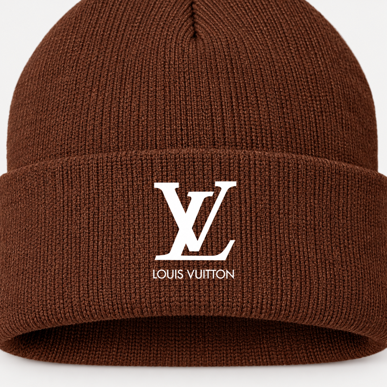 Louis Vuitton Beanie Hat | Color: Brown | Image 5