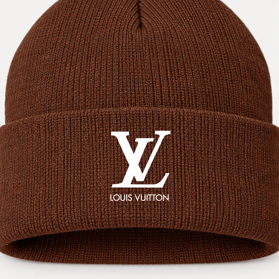 Louis Vuitton Beanie Hat | Color: Brown | Image 5