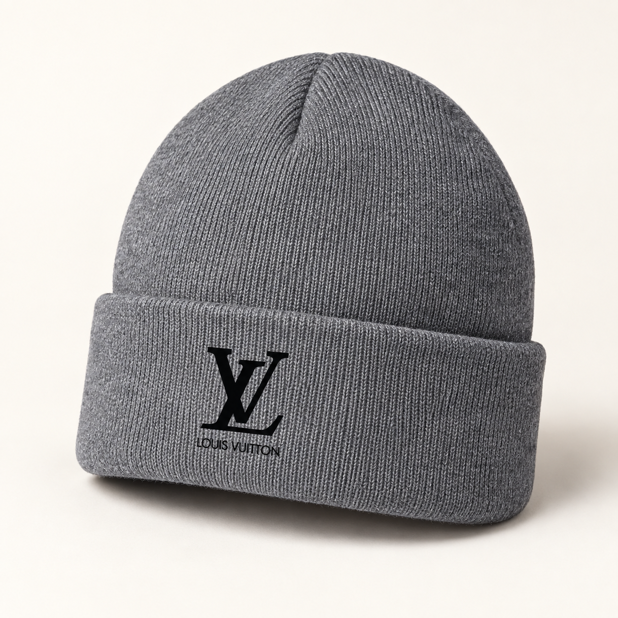 Louis Vuitton Beanie Hat | Color: Grey | Image 1