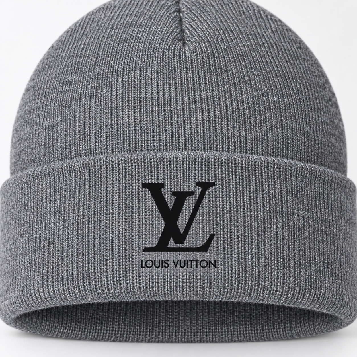 Louis Vuitton Beanie Hat | Color: Grey | Image 5