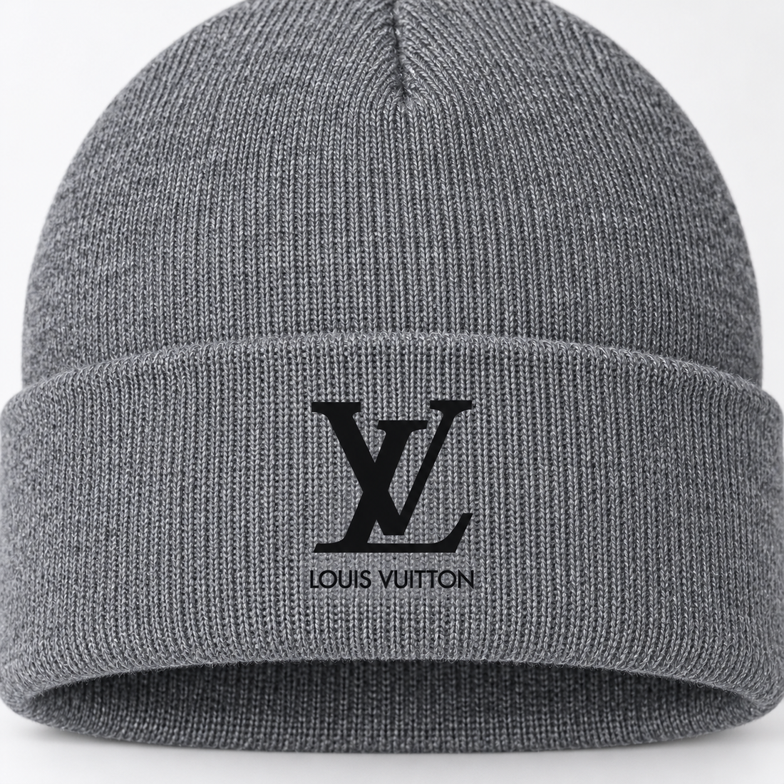 Louis Vuitton Beanie Hat | Color: Grey | Image 5