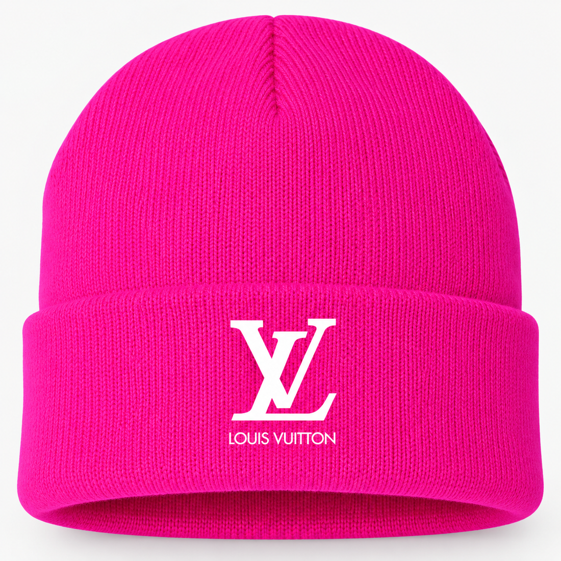 Louis Vuitton Beanie Hat | Color: Hot Pink | Image 5