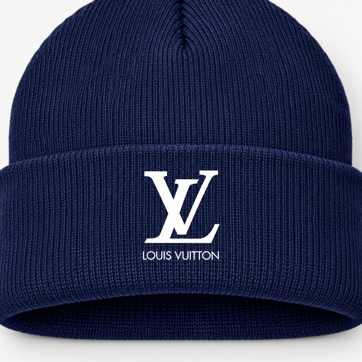 Louis Vuitton Beanie Hat | Color: Navy | Image 5