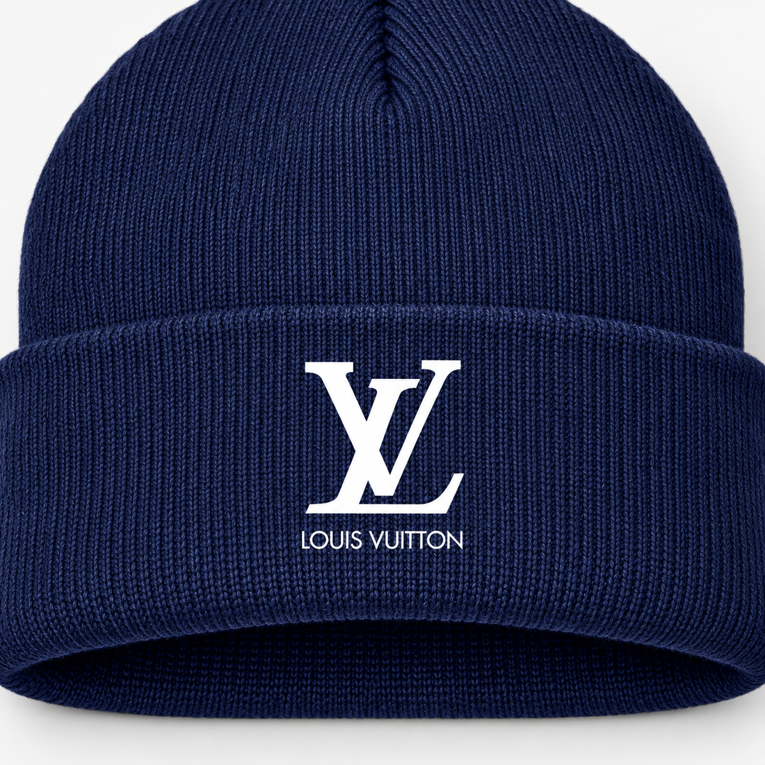 Louis Vuitton Beanie Hat | Color: Navy | Image 5