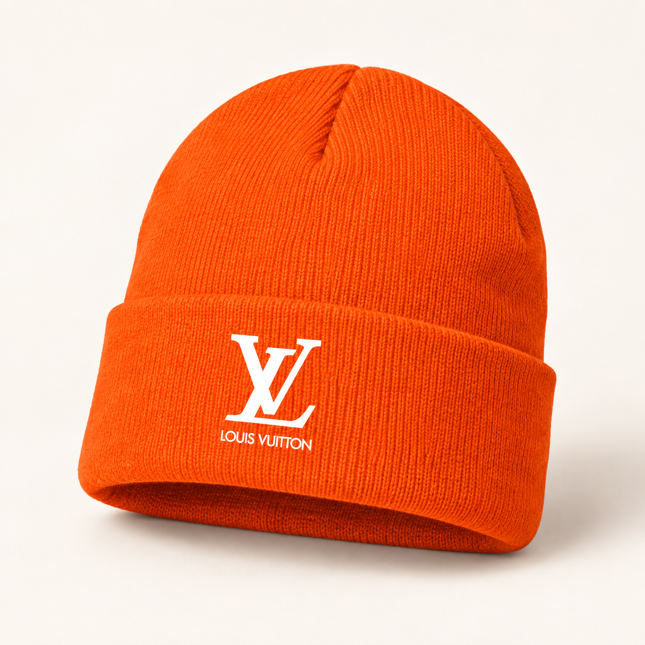 Louis Vuitton Beanie Hat | Color: Orange | Image 1