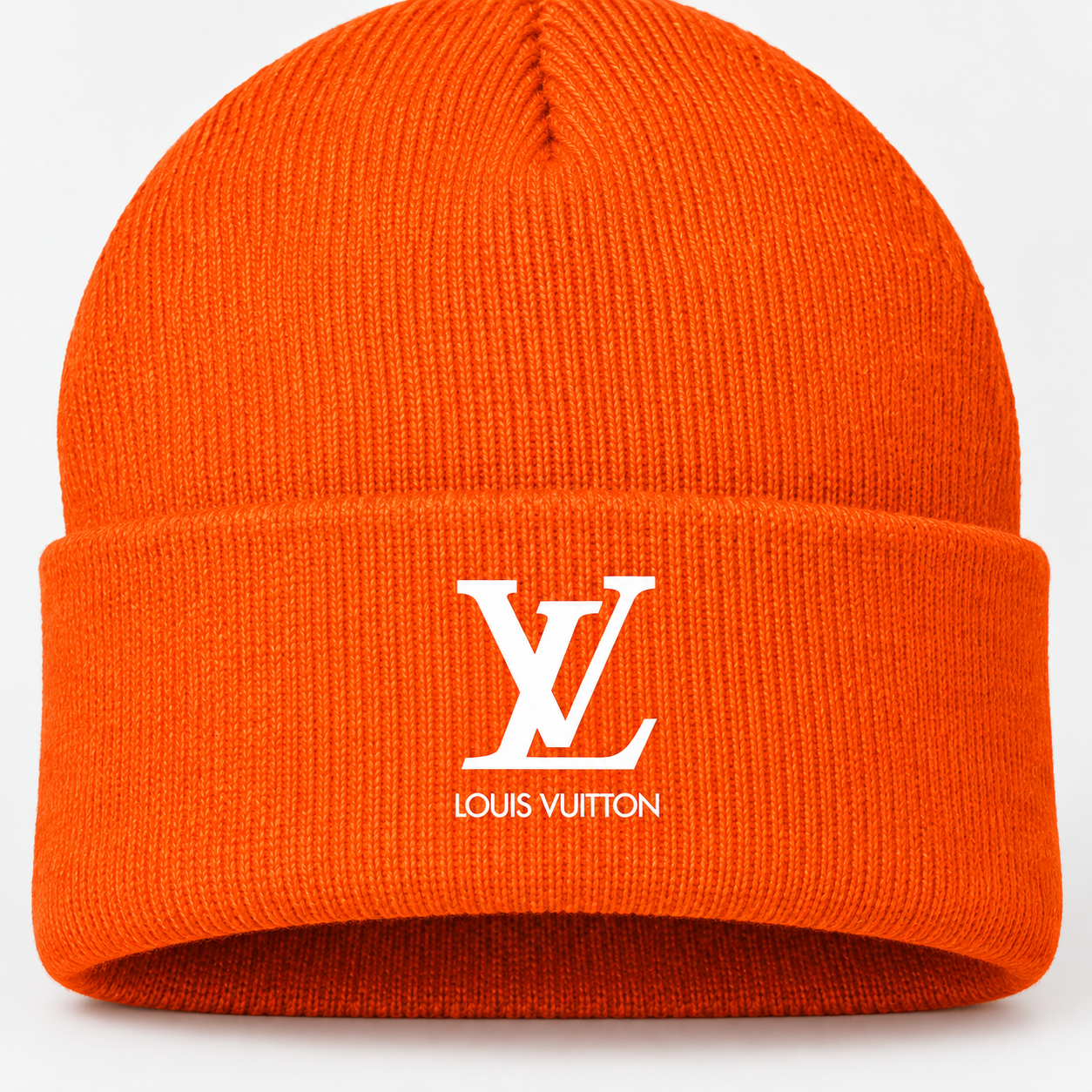 Louis Vuitton Beanie Hat | Color: Orange | Image 5