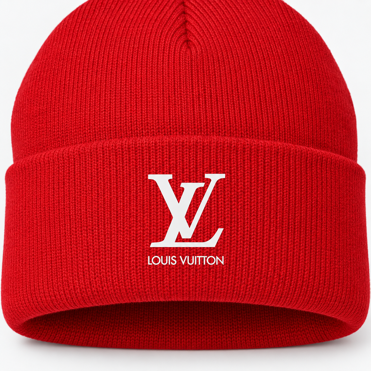 Louis Vuitton Beanie Hat | Color: Red | Image 5